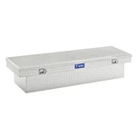 Uws EC10371 Bright Aluminum 66" Single Lid 7.7 Cu Ft Crossover Truck Tool Box. Fixed Price $809.39.