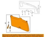 Gm Oem Liftgate Tailgate Hatch-lower Trim Panel 23440134. Fixed Price $237.48.