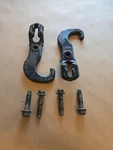 2004-2015 Nissan Armada/ Titan Oem Front Tow Hook Set Left & Right With Hardware. Fixed Price $68.00.