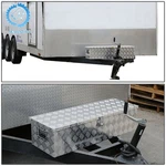 30" Rectangle Aluminum Trailer Tool Box For Garage Flatbed Truck Storage. Fixed Price $72.91.