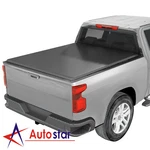 For 07-2023 Chevy Silverado Gmc Sierra Truck Bed Soft Tonneau Cover 5.8FT 4-FOLD. Fixed Price $155.97.