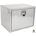 24"X 18"X18" Aluminum Storage Tool Box For Truck Garage Home Office W/2X Chain. Fixed Price $131.79.