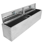 Aluminum For Truck Trailer Garage Bed Storage Toolbox Case 4X Chains 72"X13"X16". Fixed Price $402.53.