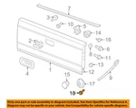 Chrysler Oem 08-11 Dakota Pick Up Box Tail Gate-guide Screw 6506356AA. Fixed Price $27.93.