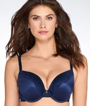 Le Mystere Safari T-shirt Bra Blue L48509 Womens Size 32D. Fixed Price $54.40.