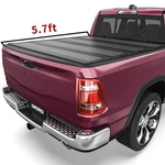 5.7FT Low-profile Hard Tonneau Cover 4-FOLD For 2009-2024 Dodge Ram 1500 Classic. Fixed Price $549.99.