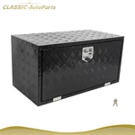 Black For Truck Trailer Bed Storage Tool Box Case Shell 2X Chains 36"X18"X18". Fixed Price $215.08.