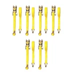 Trion Products Ratchet Tie Down Cargo Strap J-hook 1" X 15' 3300LBS Abs (6-PACK). Fixed Price $63.84.