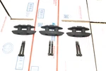 01-05 Ford Explorer Sport Trac Truck Bed Tie Down Cleat Black Mounting Bolts X3. Fixed Price $59.99.