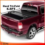 Tonneau Cover 5.5FT Truck Bed For 14-2021 Toyota Tundra Hard 3-FOLD. Fixed Price $316.99.