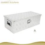30" Aluminum Trailer Tool Box Utility Silver For Pick Up Truck Rv. Fixed Price $73.99.