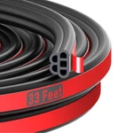 Universal Car Door Rubber Seal Strip Self Adhesive Automotive Soundproof.... Fixed Price $43.96.