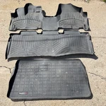 05-10 Honda Odyssey Weathertech Floor Liner Mat, 1ST, 2ND Row, And Trunk Black. Fixed Price $200.00.