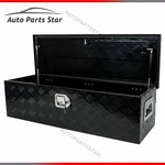 39"X13"X10" Black Aluminum Heavy Duty Pick-up Truck Bed 5 Bar Tread Tool Box. Fixed Price $103.31.