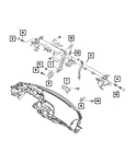 Genuine Mopar Threaded Insert 68318983AA. Fixed Price $10.24.