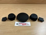 2005-2015 Tacoma Rear Bumper Dome, Round & Square Caps Set Of Genuine Toyota. Fixed Price $30.18.