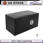 Aluminum Storage Tool Box W/2X Chain + Dovetail Lock For Truck Home 36"X18"X18". Fixed Price $216.54.