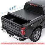 8FT Bed Roll Up Truck Tonneau Cover For 1988-07 Chevrolet Silverado Gmc Sierra. Fixed Price $135.95.