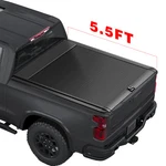 5.5FT Retractable Truck Bed Cover Hard Tonneau For 2007-2021 Toyota Tundra. Fixed Price $529.00.