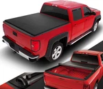 TTC-RU-006 Soft Vinyl Roll-up Tonneau Cover Compatible With 2004-2014 F150 6.5FT. Fixed Price $259.99.