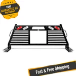 Frontier 110-20-0009 Window Cut Headache Rack For 2020-2024 Gm 2500HD/3500HD. Fixed Price $878.74.