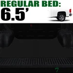 Topline For 2007-2018 Silverado/sierra 6.5 Feet Rubber Truck Bed Mat Liner V2. Fixed Price $83.00.