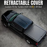 New 5.5FT Retractable Truck Bed Tonneau Cover For 2022-2026 Toyota Tundra. Fixed Price $503.99.