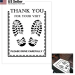 Ruenxg White Paper Floor Mats 12PCS Temporary Cars 19" 15.6",. Fixed Price $13.88.