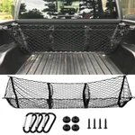For Toyota Tacoma Trd Sport Truck Cargo Net 3 Pocket Rear Trunk Bed Elastic Mesh. Fixed Price $32.02.