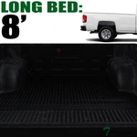 Topline For 2007-2018 Silverado/sierra Feet Rubber Truck Bed Mat Liners Blk. Fixed Price $96.00.
