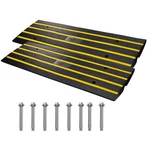 Vevor Curb Ramp Rubber Driveway Pack 2.6" Rise 15T Load Threshold. Fixed Price $129.90.