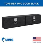TBTS-96-BLK 96" Double-door Topside Truck Tool Box. Fixed Price $1193.64.