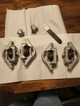 Oem 93300 7S255 Nissan Frontier Titan Cleat & Stop Kit For Down Set 4X New!. Fixed Price $99.99.