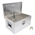 Labwork Aluminum Diamond Plate Tool Box New 20" 12" 9.5" Trailer Pickup. Fixed Price $63.44.