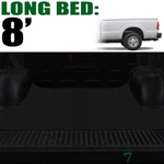 Topline 1999-2016 Ford F250/F350 8 Feet Rubber Truck Bed Trunk Mat Liner V2. Fixed Price $100.00.