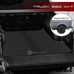 2015-2026 Ford F150 6.5 Feet Rubber Truck Bed Floor Mat Carpet Liner V2. Fixed Price $90.00.