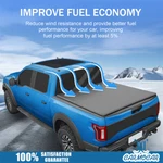 6.5FT 4-FOLD For F150 2004-14 Lincoln 06-14 Mark Lt Soft Truck Bed Tonneau Cover. Fixed Price $185.97.