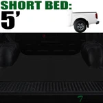 Topline For 2005-2021 Nissan Frontier 5' Short Cab Rubber Truck Bed Mat Liner V2. Fixed Price $83.00.