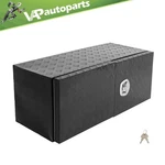48"X18"X18" Aluminum Storage Tool Box 2X Chain + Dovetail Lock For Garage Rv. Fixed Price $358.25.
