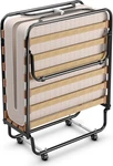 Folding With Mattress, Rollaway Portable Up Guest Beds W/metal Frame,. Fixed Price $368.28.