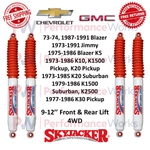 Skyjacker Shocks Set 9-12" Front & Rear Lift For Chevy K5 Blazer, K10 Gmc K1500. Fixed Price $269.88.