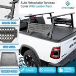 Auto Retract Truck Cover +rack+panel Fit 2007-26 Tundra 5.5" W/factory Deck Rail. Fixed Price $2428.20.