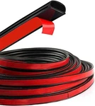 D-shape Door Rubber Seal Weatherstrip 3M Self 26.25FEET, Black. Fixed Price $23.23.