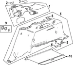 Genuine Gm Tie Down Hook 85596485. Fixed Price $66.80.