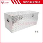 44"X 18"X18" Aluminum Storage Tool Box Fits Truck Garage Home W/1X Lift Air Rod. Fixed Price $195.95.
