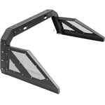 New Vevor Truck Roll Bar Chase Rack Adjustable With 6 Amber Auxiliary Side Marke. Fixed Price $279.32.