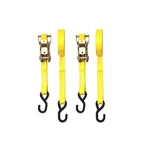 Trion Products Ratchet Tie Down Cargo Strap S-hook 1" X 10' 3300LBS Abs (2-PACK). Fixed Price $9.50.