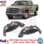 Front Splash Shield Fender Liner Rh & Lh Side For 1999-06 Silverado /sierra 1500. Fixed Price $94.36.