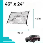 43" X 24" Floor Trunk Cargo Net For Hyundai Palisade (2020-2024) Holder. Fixed Price $16.50.