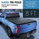 8FT Hard Tonneau Cover For Chevy Silverado & Gmc Sierra 1500 2500 3500 Hd 10-26. Fixed Price $474.99.